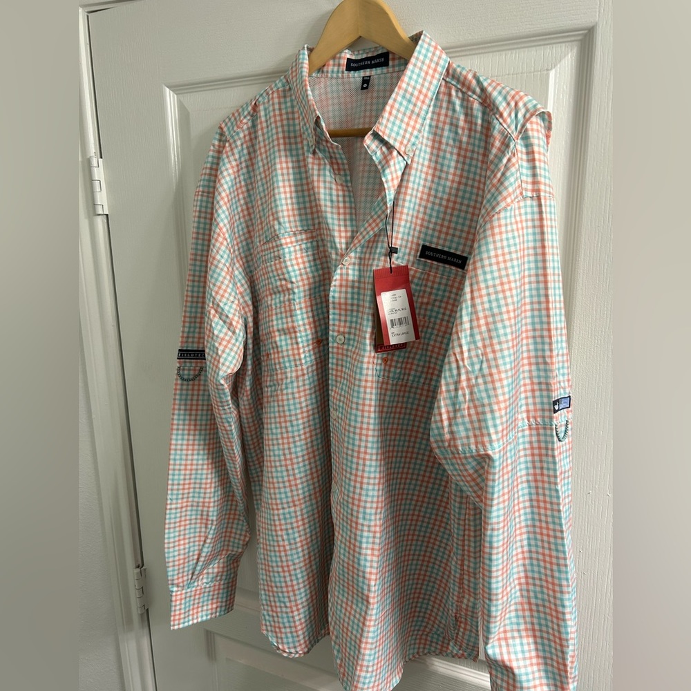Southern Marsh FieldTec Button Down